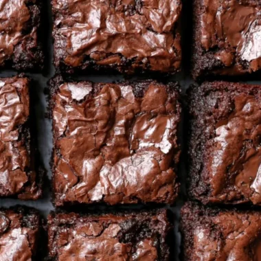 Fudgiest brownies, rich chocolate dessert for a cozy indulgence.