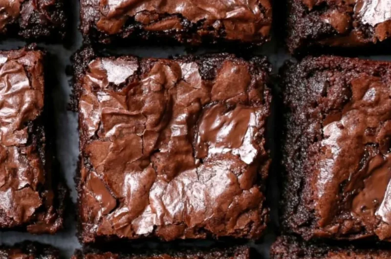 Fudgiest brownies, rich chocolate dessert for a cozy indulgence.