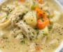 Healthy Chicken Pot Pie Soup